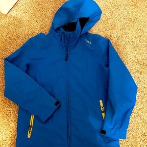 Clima protect light water resistant zip jacket size 12/14 boys
